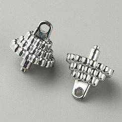 Ciondoli con mollette per bicchieri di plastica&nbsp;FIND-WH0156-02B