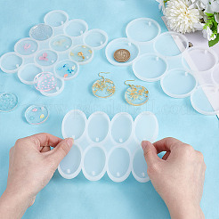 3 шт. 3 стильные силиконовые Молды для подвески «сделай сам»&nbsp;DIY-HY0002-73