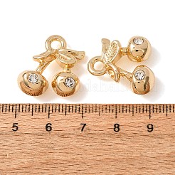 Legierung Kristall Strass Anhänger&nbsp;RB-CBAD317-01G
