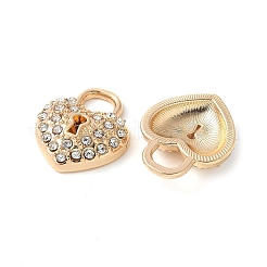 Сплава кристалла горный хрусталь подвески&nbsp;PALLOY-E775-17G