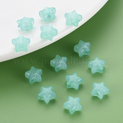 Perles en acrylique de gelée d'imitation&nbsp;MACR-S373-45-E02