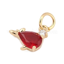 Латунь прокладывает кубические циркониевые прелести&nbsp;LS-KK-Q096-14A-G