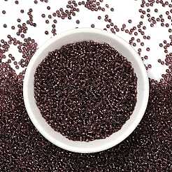 Индиго 11/0 круглый прозрачный стеклянный бисер&nbsp;X-SEED-Q007-F57