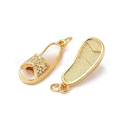 Латунные микро проложить кубического циркония подвески&nbsp;KK-B083-09G