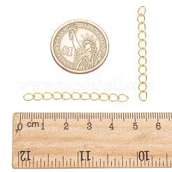 Embout de fer avec chaînes de torsion&nbsp;CH-R001-G-5cm