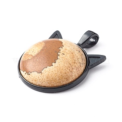 Pendentifs de pierres précieuses mélangées naturelles faites à la main&nbsp;PALLOY-JF00797