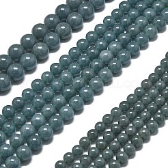 Chapelets de perles en jade de malaisie naturelle&nbsp;G-L645-C01-4mm-09