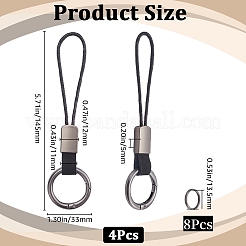 Leder-Schlüsselanhänger&nbsp;KEYC-WH20004-05B