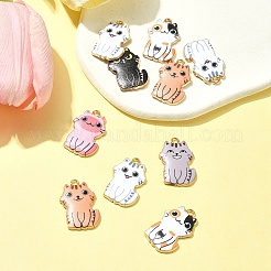 Подвески из эмали из сплава с покрытием 10 шт.&nbsp;FIND-FS0002-53C