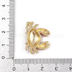 Латунные подвески с красной эмалью&nbsp;KK-C116-03B-G