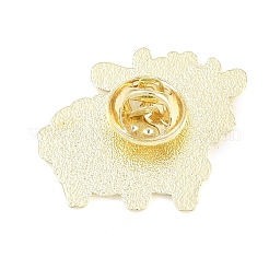 Rinder-Emaille-Anstecknadel&nbsp;JEWB-K036-02G