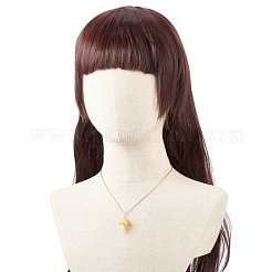 Ожерелья с подвесками из натуральных и синтетических грибов из смешанных камней&nbsp;NJEW-JN03967