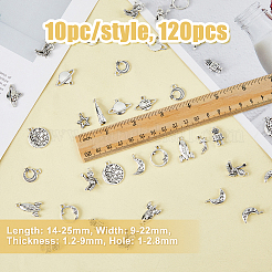 Подвески из сплава в тибетском стиле&nbsp;TIBEP-DC0001-24