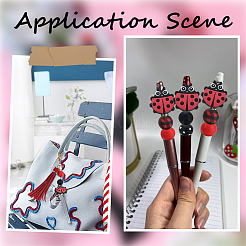 Kit fai da te per realizzare un portachiavi a forma di coccinella&nbsp;DIY-SC0022-38
