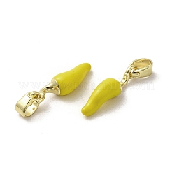 Латунь эмаль подвески&nbsp;KK-E092-31G-01