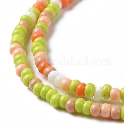 Нитки из стеклянных бусинок&nbsp;LAMP-B021-04A