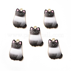 Подвески из эмали и сплава&nbsp;X-ENAM-M046-12G-B