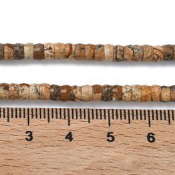 Stränge aus natürlichen Heishi-Jaspisperlen&nbsp;LS-G-A299-A05-01