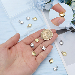 12шт 2 цвета латунные подвески&nbsp;KK-ME0001-57