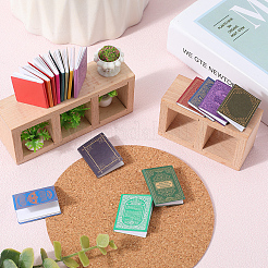 4 Satz 4 Farben Papiernotizbuch Mini-Modell&nbsp;DIY-GF0010-47A