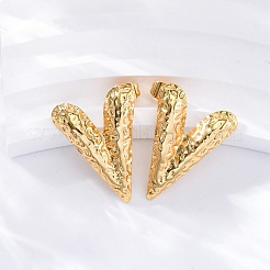 Серьги-гвоздики из нержавеющей стали 304 для женщин&nbsp;EJEW-L296-016G-02