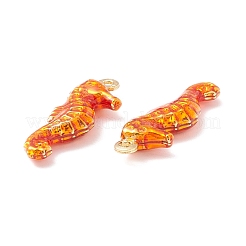 Подвески из латуни с эмалью в стойку&nbsp;KK-B053-09G