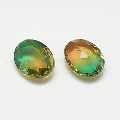 Torna a punta cabochon strass vetro&nbsp;RGLA-T080-13x18-002TO