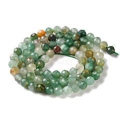 Chapelets de perles en jade africaine naturelle&nbsp;G-K366-C03-5mm
