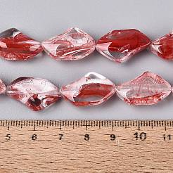 Chapelets de perles vernissées manuelles&nbsp;LA-N046-02K
