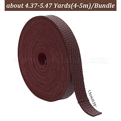 Плоский шнур из искусственной кожи&nbsp;OCOR-WH0086-69A-02