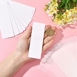 150 Stück rechteckige Blanko-Papieranhänger-Schlüsselanhänger-Displaykarten&nbsp;CDIS-YW0001-27