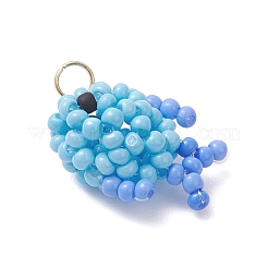 Подвески из стеклянных бусин&nbsp;PALLOY-MZ01010-01