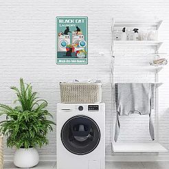 Прямоугольный металлический железный знак плакат&nbsp;AJEW-WH0157-332