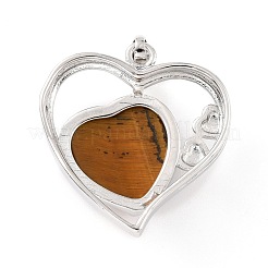 Природных тигровый глаз подвески&nbsp;G-C236-01C-P-RS