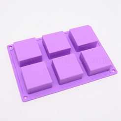 Quadratische Silikonformen in Lebensmittelqualität&nbsp;DIY-WH0181-32
