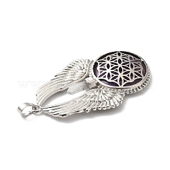 Природный аметист большие кулоны&nbsp;G-R486-02P-02