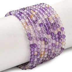 Природные Аметрин бисер нитей&nbsp;G-K407-A01-3mm