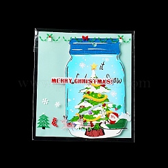 Borsa da forno in plastica a tema natalizio&nbsp;OPP-Q004-03J