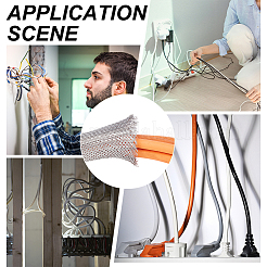 4 м плоская плетеная трубка из нержавеющей стали марки 304&nbsp;FIND-UN0016-16B