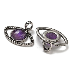 Подвески из натурального аметиста &nbsp;G-G147-07AS-11