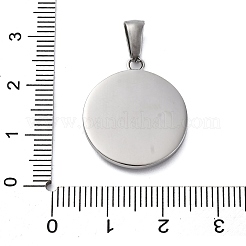 Anhänger aus Edelstahl 304&nbsp;STAS-U043-08P