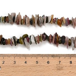 Colliers de perles de tourmaline multicolores naturelles&nbsp;LS-G-D108-A01-01