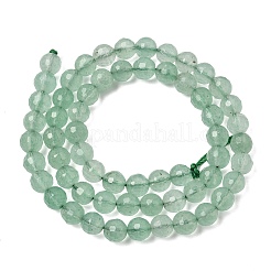 Natürliche grüne Erdbeere Quarzperlen Stränge&nbsp;GG-CBA0166-A02-6mm
