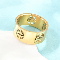 Anillos de dedo de acero inoxidable 304 para hombres&nbsp;SA-CBA3D5E-03G