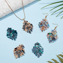 6шт 3 цвета акриловые подвески&nbsp;OACR-WR0001-05