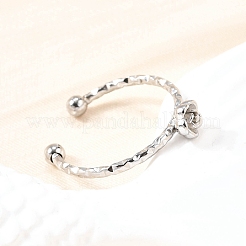 Кольца-манжеты из нержавеющей стали 304 для женщин&nbsp;RJEW-H250-01P