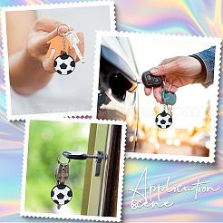 20 llavero de silicona de la serie deportiva&nbsp;KEYC-SC0002-01A