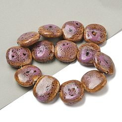 Фарфора ручной работы бисер нитей&nbsp;PORC-B002-16B