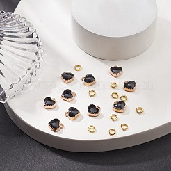 Сердце сплав очаровывает эмаль&nbsp;ENAM-YW0002-85D