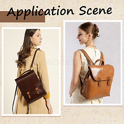 Druckknopfverschlüsse für Taschen aus Rindsleder&nbsp;DIY-WH20081-138B